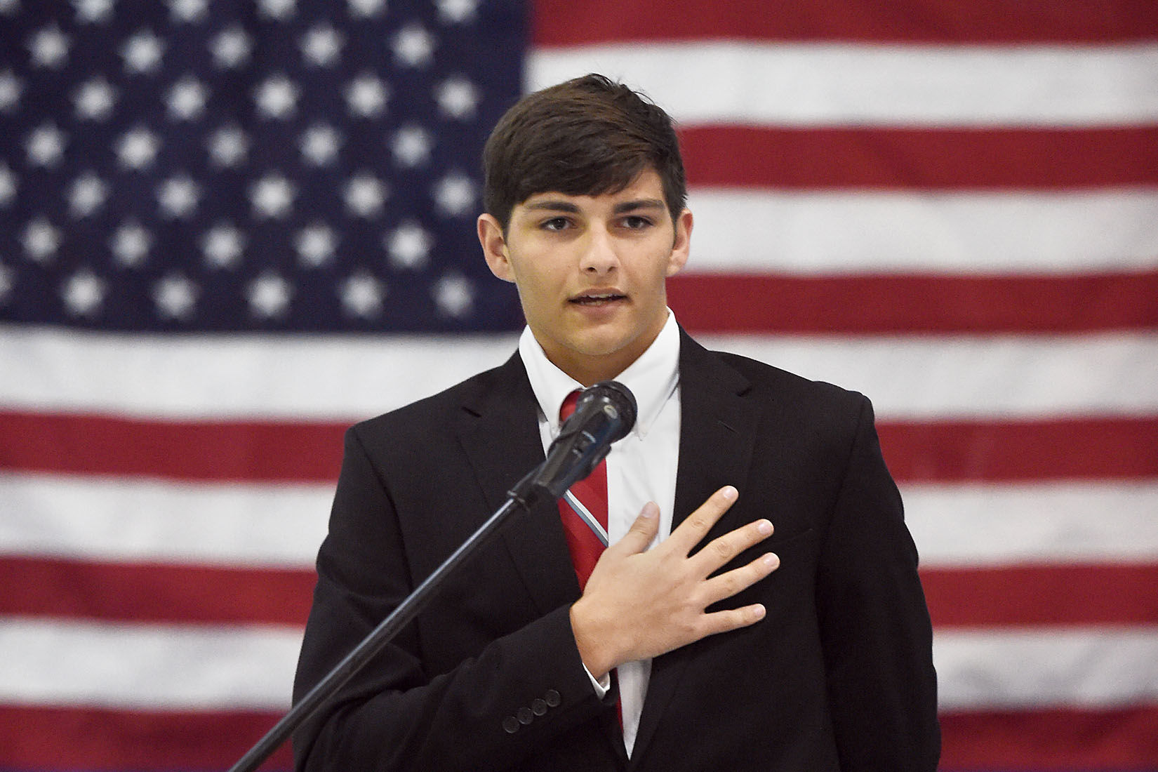 Veterans Day Ceremony at the Boys and Girls Club